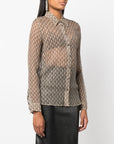 Marine Serre MARINE SERRE Shirts Beige