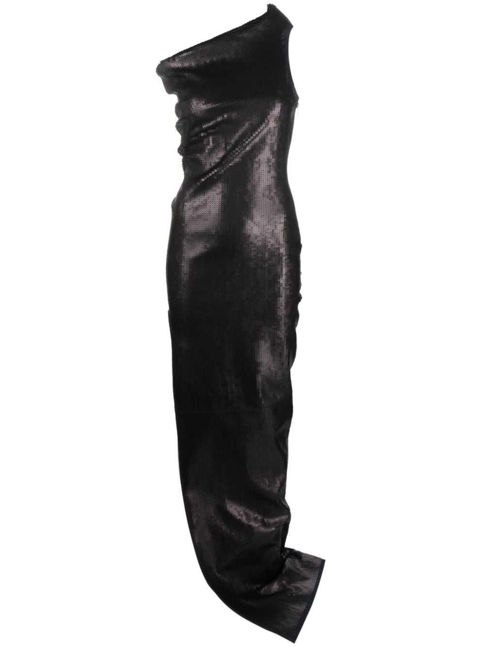 Rick Owens Rick Owens Embroidered denim long dress