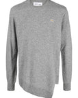 Comme Des Garcons Comme Des Garcons x Lacoste Asymmetric Wool Sweater