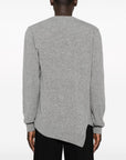 Comme Des Garcons Comme Des Garcons x Lacoste Asymmetric Wool Sweater