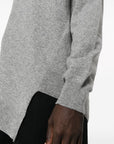 Comme Des Garcons Comme Des Garcons x Lacoste Asymmetric Wool Sweater