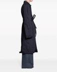 Balenciaga Balenciaga deconstructed cotton coat