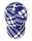Burberry Burberry Checkered Baseball Cap