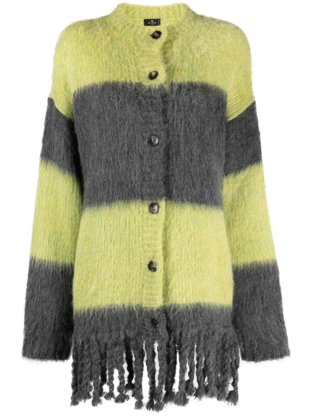 Etro Etro Long striped cardigan