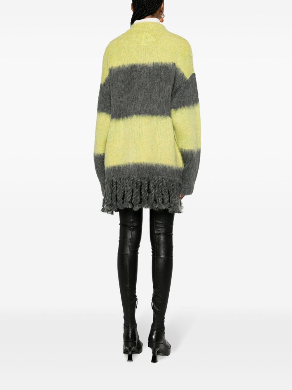 Etro Etro Long striped cardigan