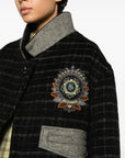 Etro Etro Checked crop jacket