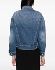 Alexander Mcqueen Alexander McQueen Cropped denim jacket
