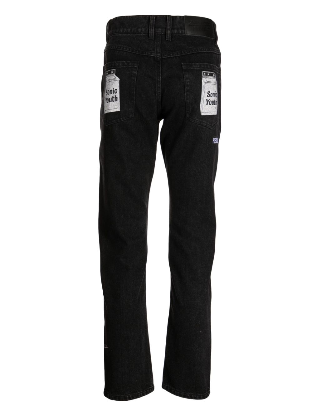 Pleasures &amp; Sonic Youth PLEASURES &amp; SONIC YOUTH Jeans Black