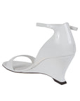 Ferragamo Ferragamo leather adjustable wedge sandals