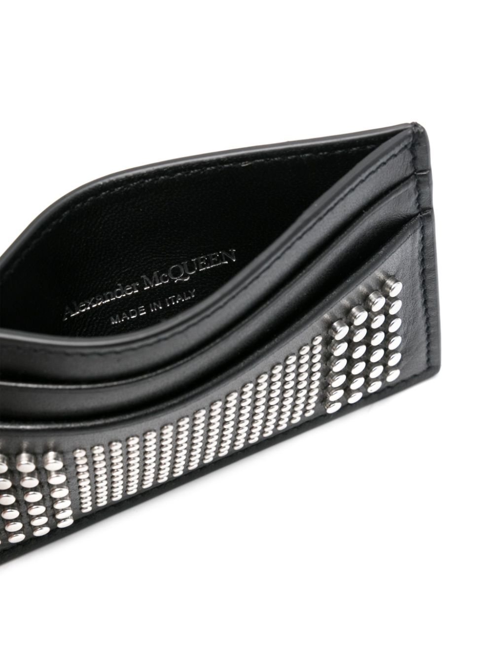 Alexander McQueen Alexander McQueen Studded leather card case