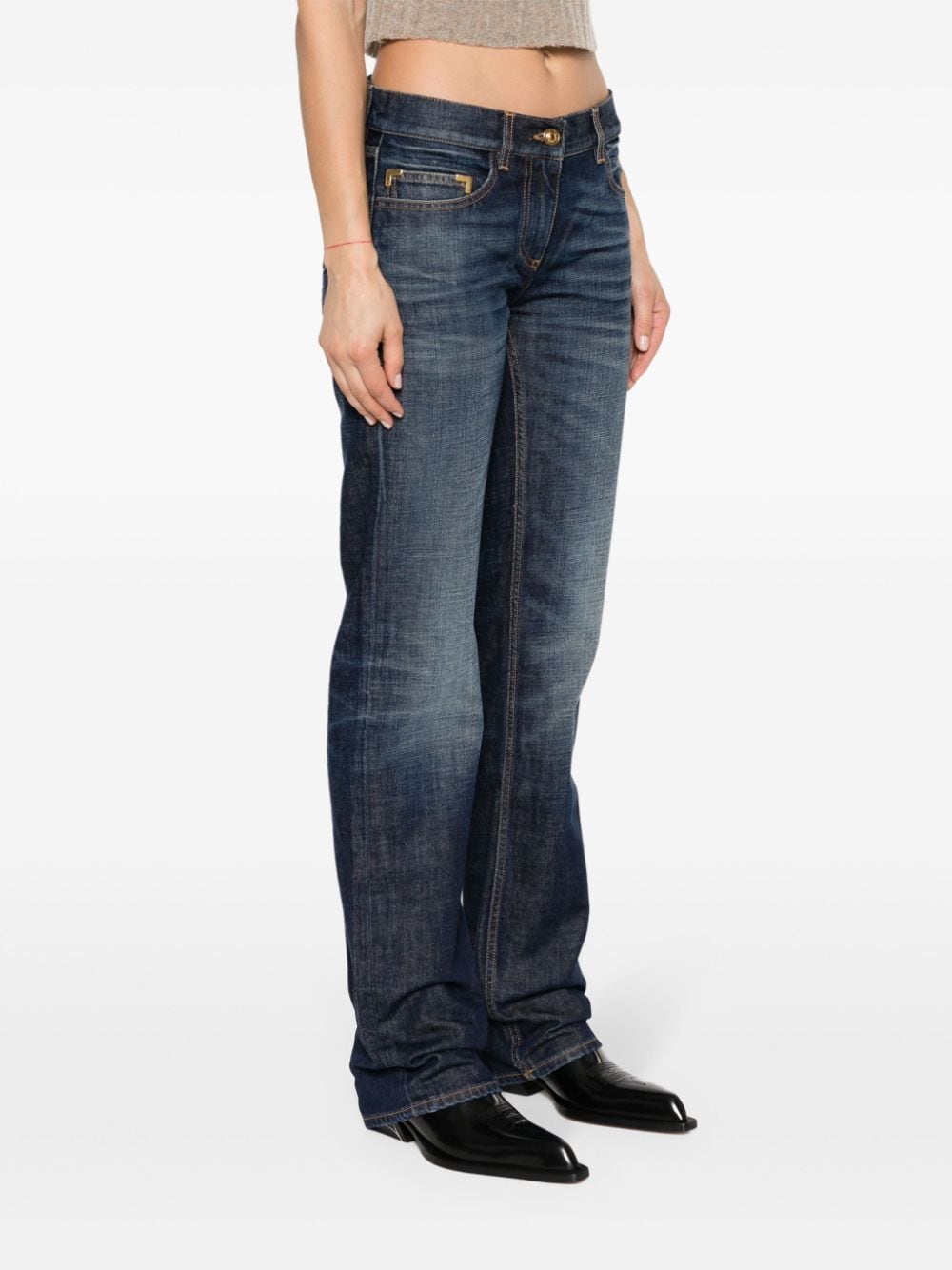 Palm Angels Palm Angels Straight leg denim jeans