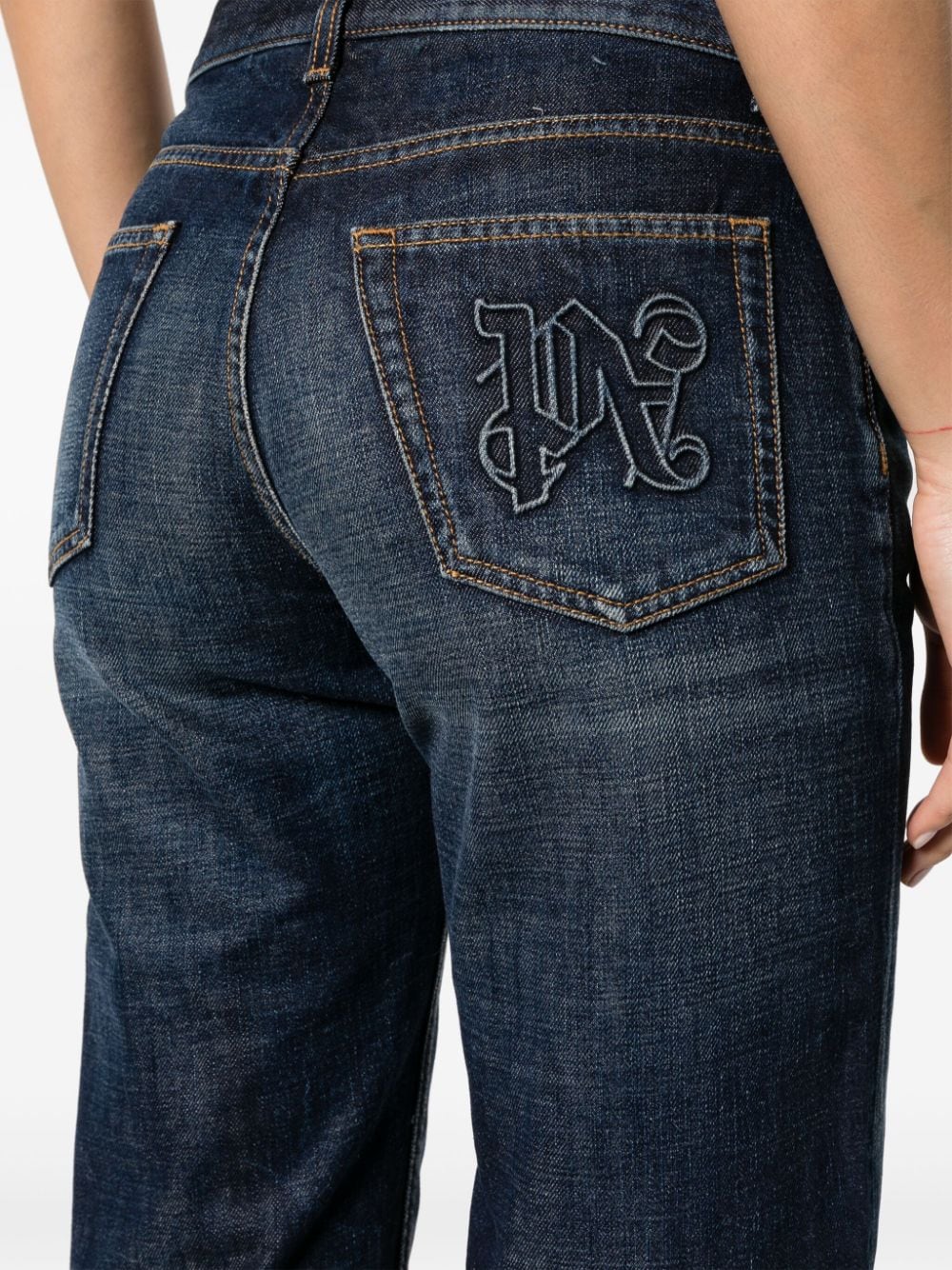 Palm Angels Palm Angels Straight leg denim jeans