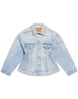 Balenciaga Balenciaga Hourglass silhouette denim jacket