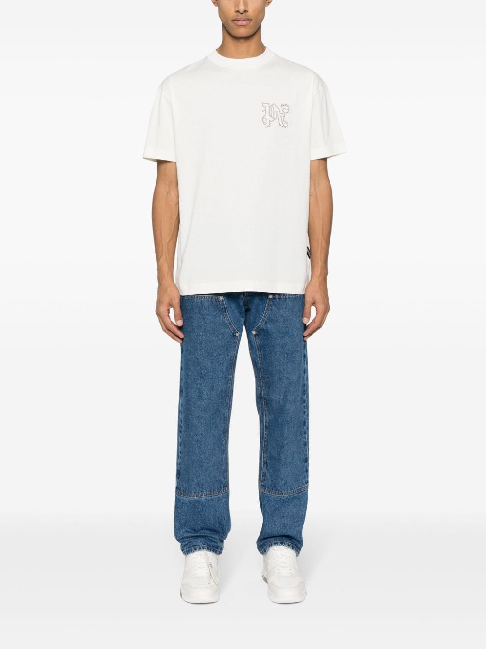 Palm Angels Palm Angels Monogram denim jeans