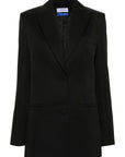 Off White Off White single-breasted virgin-wool blazer