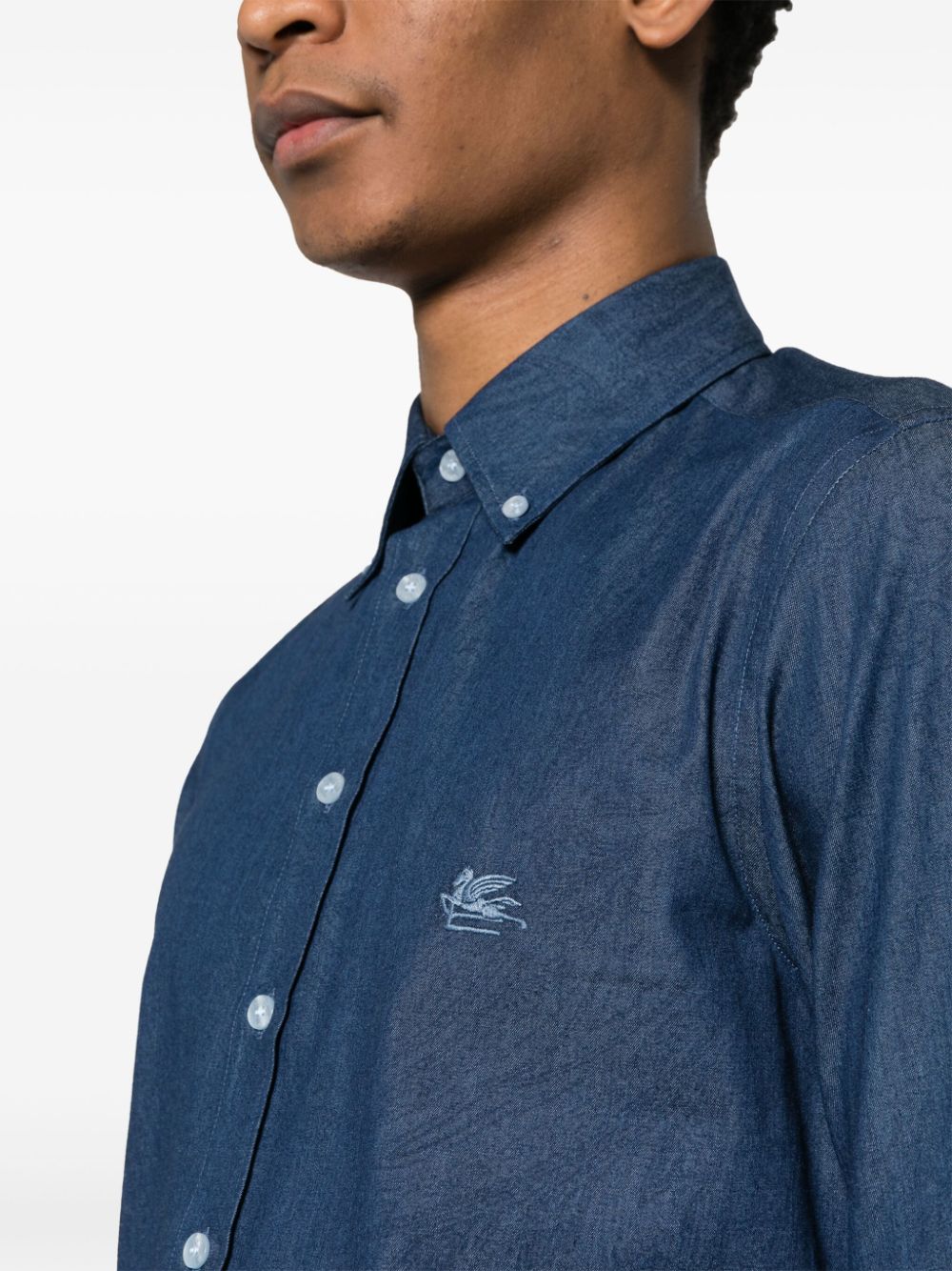 Etro Etro Skater denim shirt