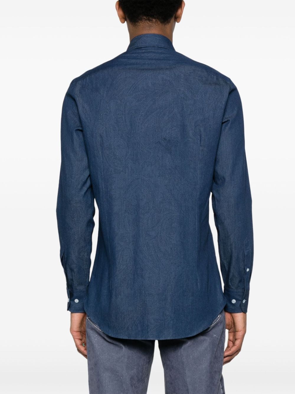 Etro Etro Skater denim shirt