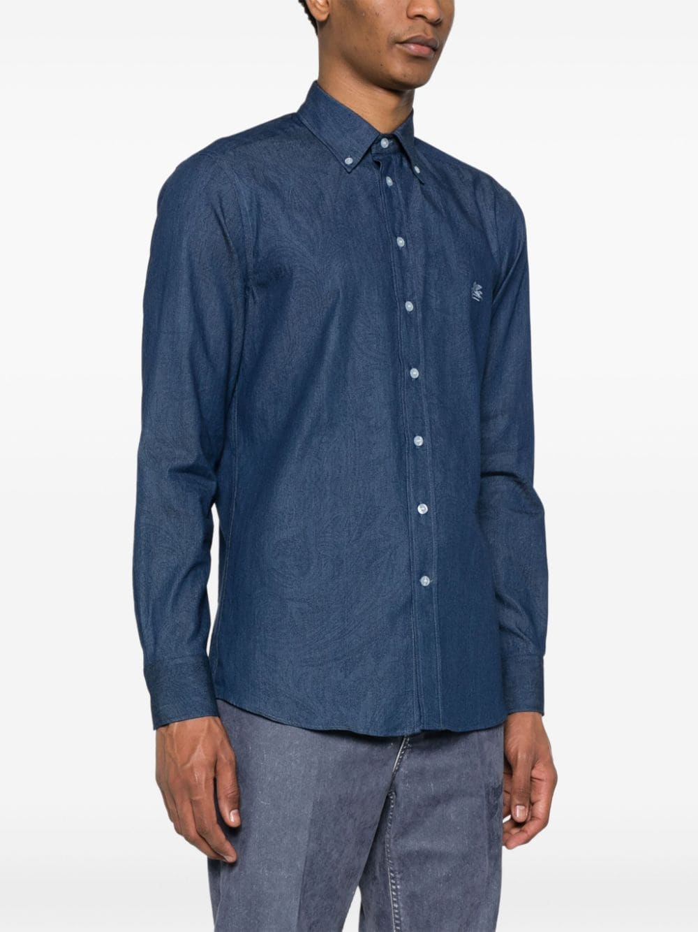 Etro Etro Skater denim shirt