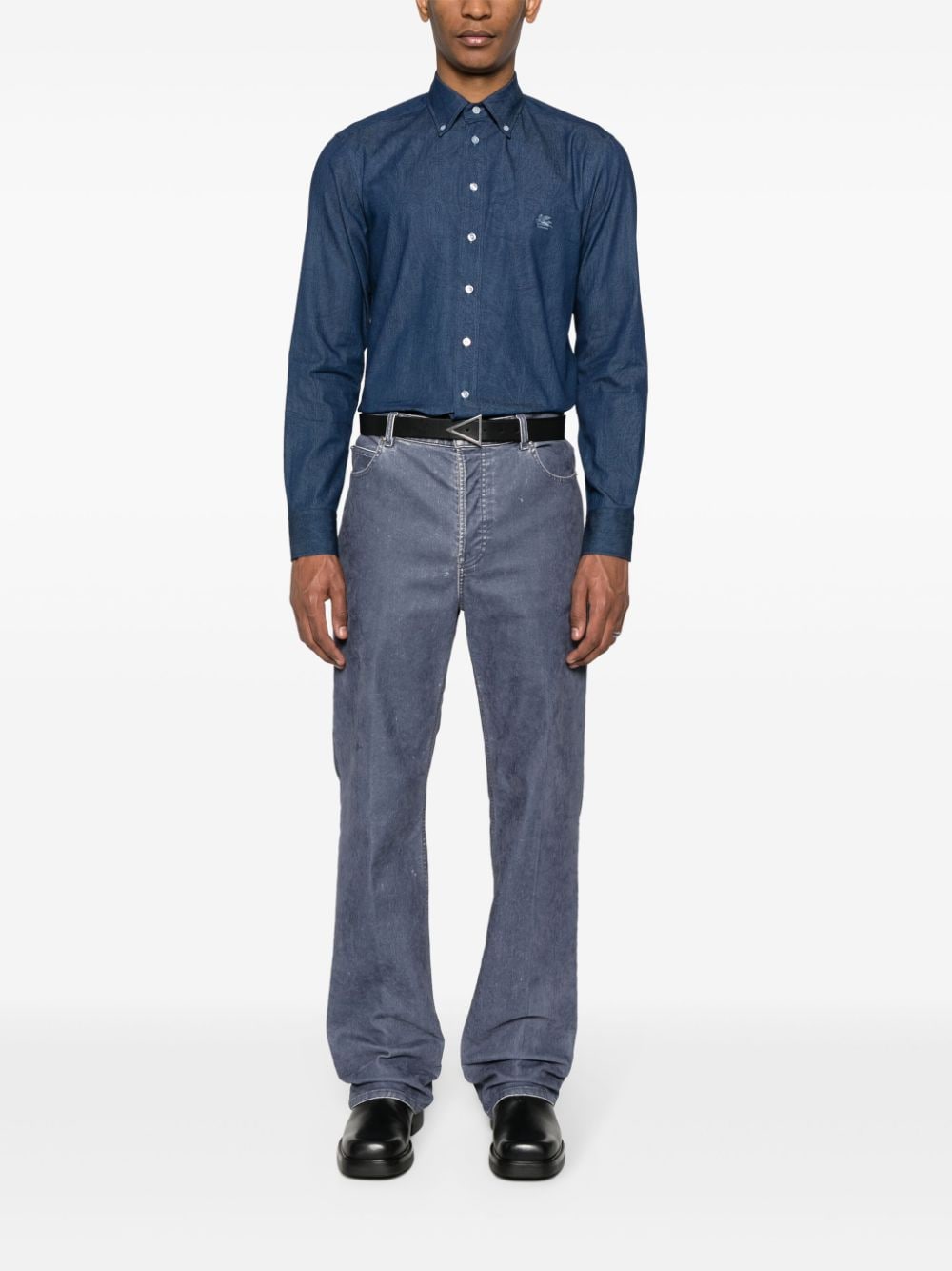 Etro Etro Skater denim shirt
