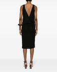 Saint Laurent Saint Laurent V-necked mini dress