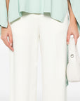 Erika Cavallini Semi-Couture Erika Cavallini Semi-Couture Trousers White