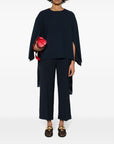 Erika Cavallini Semi-Couture Erika Cavallini Semi-Couture Trousers Blue