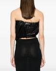 Rick Owens Rick Owens Draped leather bustier