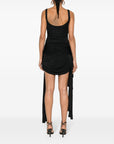 Mugler Mugler Draped mini dress