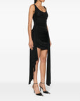 Mugler Mugler Draped mini dress