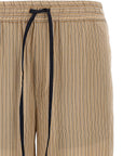 Victoria Beckham Victoria Beckham Pleat Detail Pyjama Pants