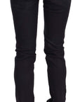 Just Cavalli Chic Black Low Waist Skinny Denim