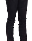 Just Cavalli Chic Black Low Waist Skinny Denim