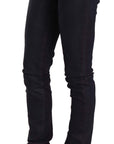 Just Cavalli Chic Black Low Waist Skinny Denim