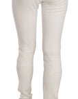 Just Cavalli Elegant Mid Waist Skinny Dress Pants