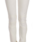 Just Cavalli Elegant Mid Waist Skinny Dress Pants