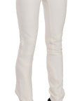 Just Cavalli Elegant Mid Waist Skinny Dress Pants