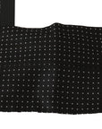 Dolce & Gabbana Elegant Black Dotted Silk Cummerbund