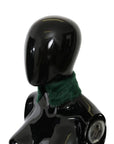 Dolce & Gabbana Luxurious Green Lambskin Scarf for Women