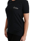 Dolce & Gabbana Elegant Crewneck Blue Amore Tee