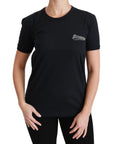 Dolce & Gabbana Elegant Crewneck Blue Amore Tee