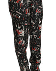 Dolce & Gabbana Sleek Silk Slim-Fit Mid-Waist Pants