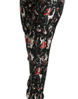 Dolce & Gabbana Sleek Silk Slim-Fit Mid-Waist Pants