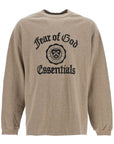 Fear Of God ESSENTIALS Fear Of God ESSENTIALS heather gray cotton oversized t-shirt