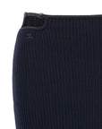 Courreges Courreges Loop Rib Knit Skirt