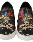 Dolce & Gabbana Elegant Leopard Print Loafers for Sophisticated Style