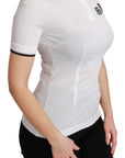 Dolce & Gabbana Chic Polo Angel Embroidered T-shirt
