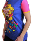 Dolce & Gabbana Chic Crewneck Cotton Tee with Supergirl Motive