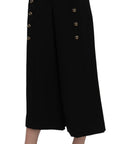 Dolce & Gabbana Elegant High Waist Wide Leg Wool Pants