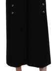 Dolce & Gabbana Elegant High Waist Wide Leg Wool Pants