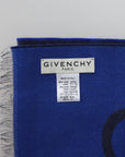 Givenchy Elegant Unisex Wool Silk Blend Scarf